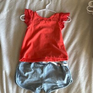 Cat and Jack summer outfit